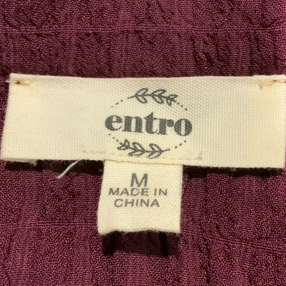 Entro Ruffled Top - EUC - Picture 4 of 5